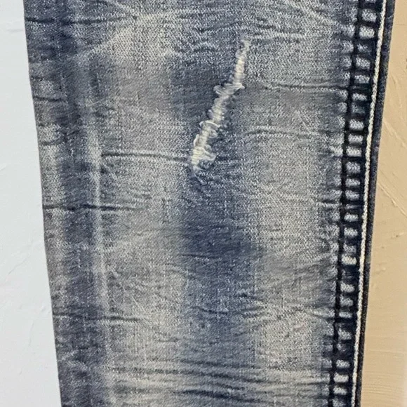 Rock Revival Collector’s Edition #445/825 Carmine Ultra High Rise Skinny Jeans - Picture 12 of 16